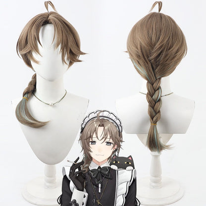 Cosplay Wigs Kanae Butler Gradient Scalp NIJISANJI Male Servant Outfit