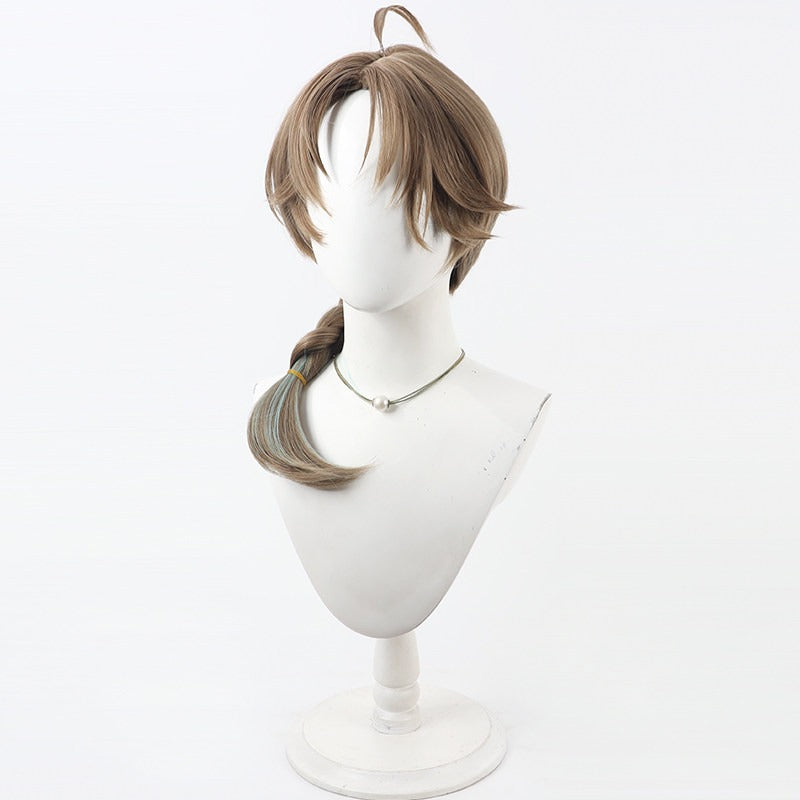 Cosplay Wigs Kanae Butler Gradient Scalp NIJISANJI Male Servant Outfit