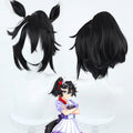 Cosplay Wigs Katsuragi Ace Pretty Derby Black Tail