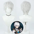 Cosplay Wigs Kevin Kaslana Silver Wigs Honkai Impact 3rd
