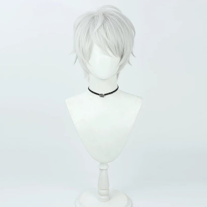 Cosplay Wigs Kevin Kaslana Silver Wigs Honkai Impact 3rd