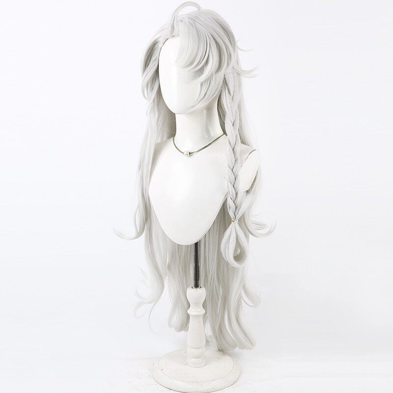 Cosplay Wigs King of Magic Solomon Fate/Grand Order Silver Curly Wigs