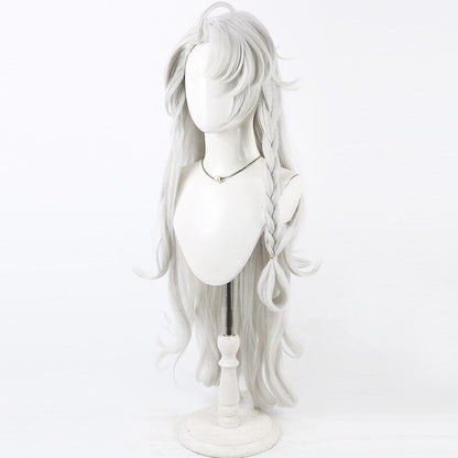 Cosplay Wigs King of Magic Solomon Fate/Grand Order Silver Curly Wigs