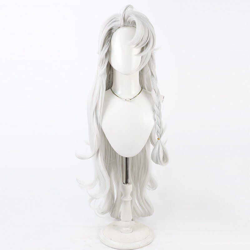 Cosplay Wigs King of Magic Solomon Fate/Grand Order Silver Curly Wigs