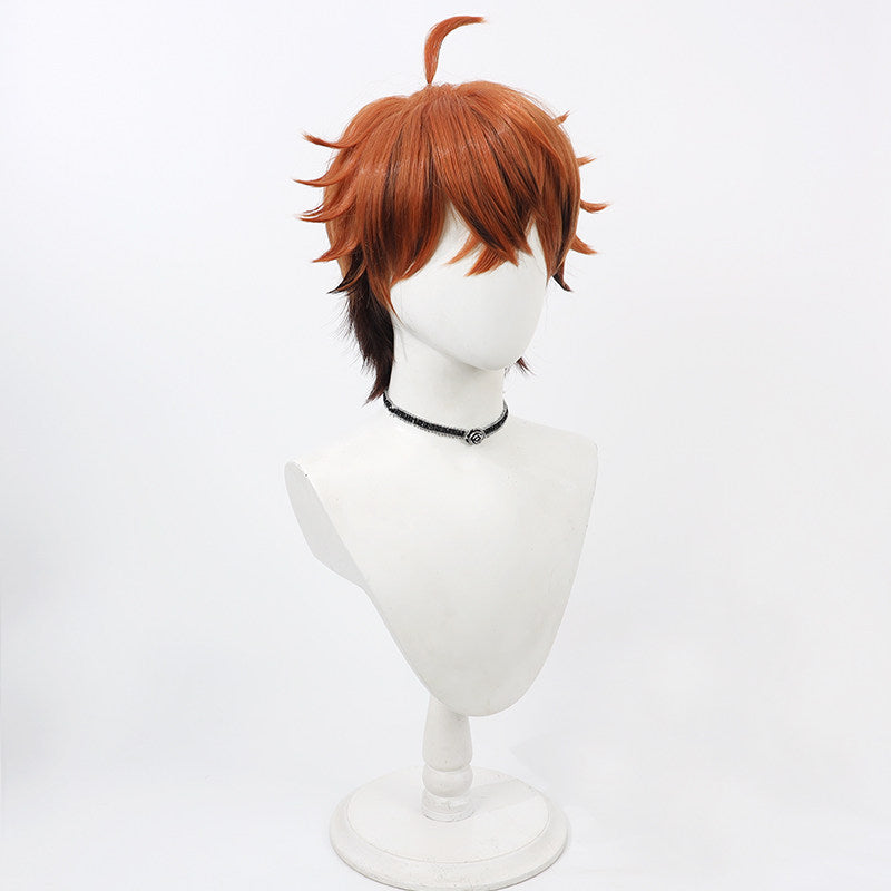 Cosplay Wigs Kitami Yusei Gradient Flip Fluffy Wigs NIJISANJI Newcomer