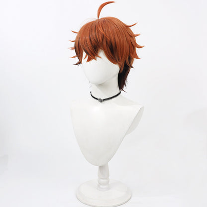 Cosplay Wigs Kitami Yusei Gradient Flip Fluffy Wigs NIJISANJI Newcomer