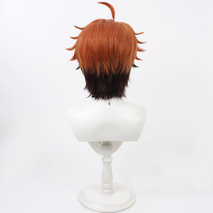 Cosplay Wigs Kitami Yusei Gradient Flip Fluffy Wigs NIJISANJI Newcomer