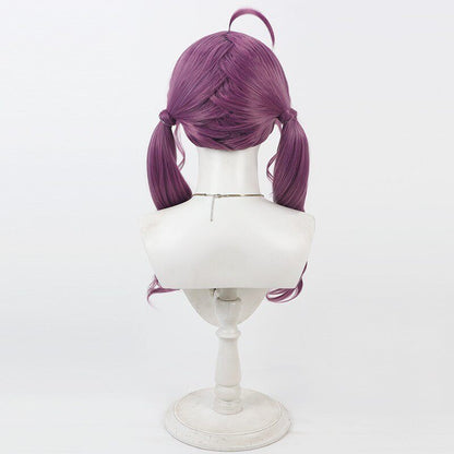 Cosplay Wigs Kizuki Academy Kaya Rinha Double Braids Shiny Colors