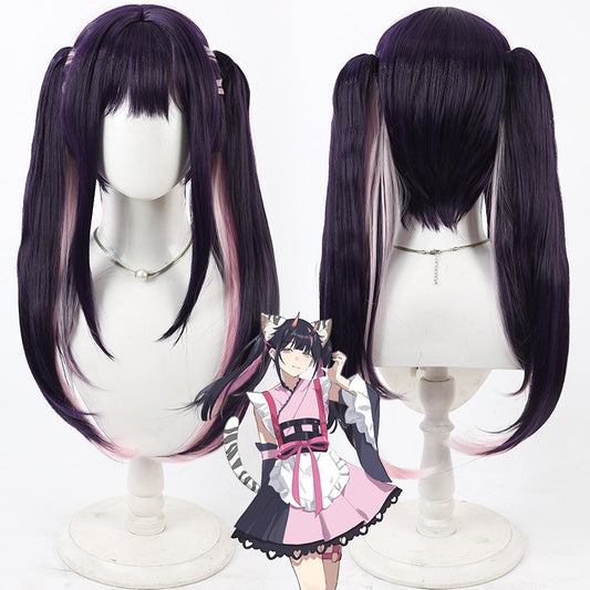 Cosplay Wigs Komazawa Noi Double Ponytail Wigs Cosmic Princess Kaguya!