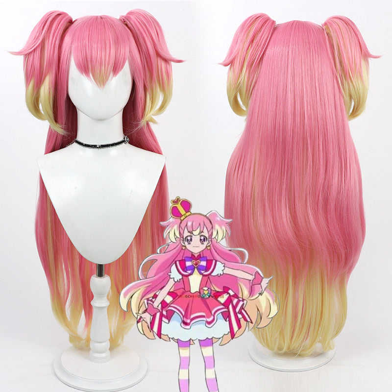 Cosplay Wigs Komugi Inukai Cure Wonderful Wonderful Precure!
