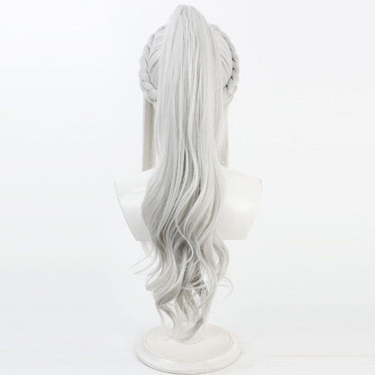 Cosplay Wigs Kriemhild Fate/Grand Order Silver Wigs
