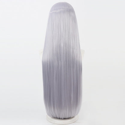 Cosplay Wigs Kurodate Haruna Silver Hair Blue Archive