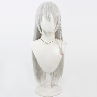 Cosplay Wigs Kurodate Haruna Silver Hair Blue Archive
