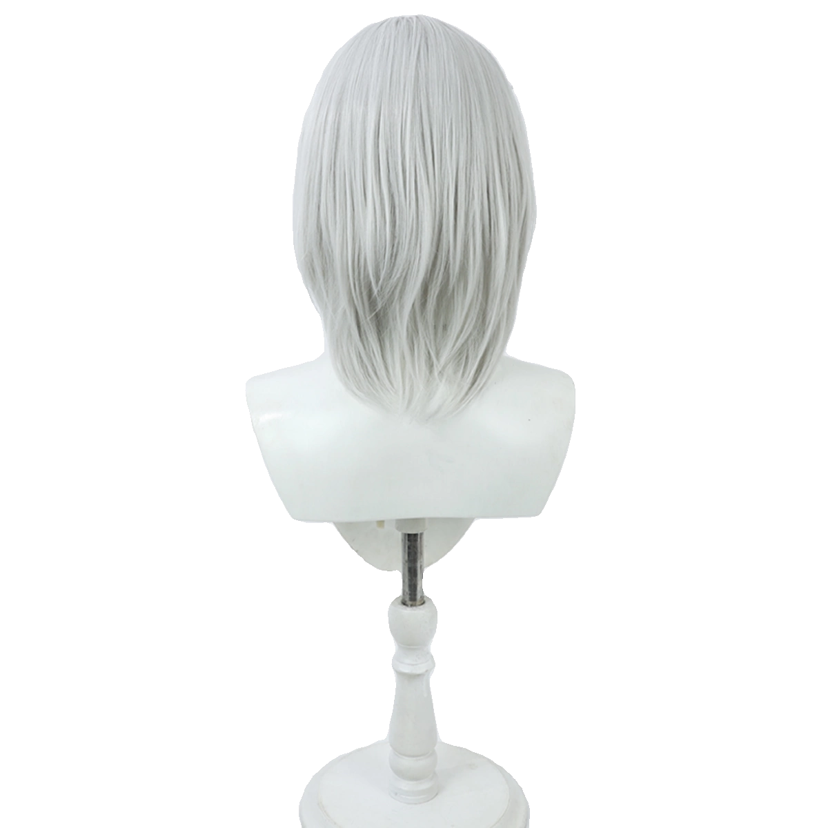 Cosplay Wigs Kuzuha Bloody Groovy Silver Short Wigs NIJISANJI