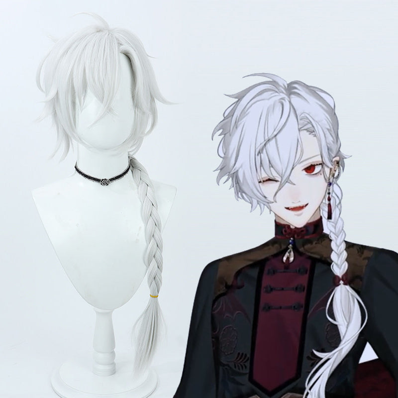 Cosplay Wigs Kuzuha NIJISANJI Chinese VTuber Braid