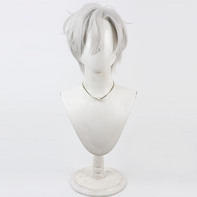 Cosplay Wigs Kuzuha New Outfit Silver Wigs NIJISANJI VTuber