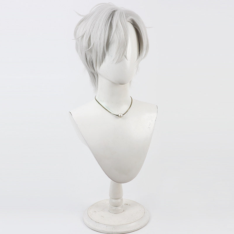 Cosplay Wigs Kuzuha New Outfit Silver Wigs NIJISANJI VTuber