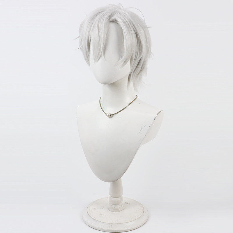Cosplay Wigs Kuzuha New Outfit Silver Wigs NIJISANJI VTuber