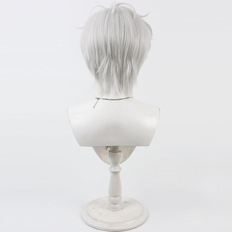 Cosplay Wigs Kuzuha New Outfit Silver Wigs NIJISANJI VTuber