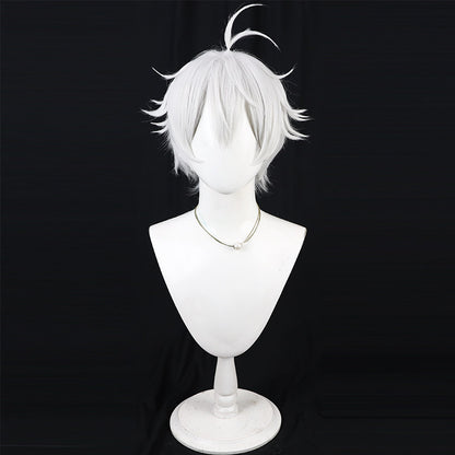 Cosplay Wigs Kuzuha Sailor Outfit Silver Flip Wigs NIJISANJI VTuber