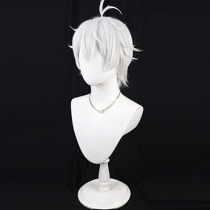 Cosplay Wigs Kuzuha Sailor Outfit Silver Flip Wigs NIJISANJI VTuber