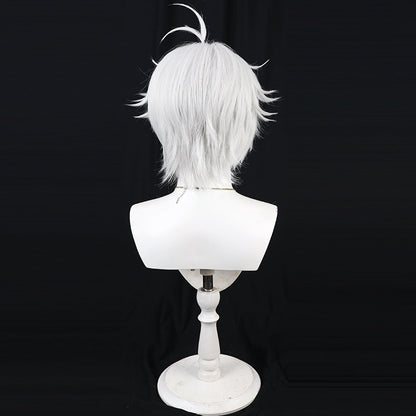 Cosplay Wigs Kuzuha Sailor Outfit Silver Flip Wigs NIJISANJI VTuber