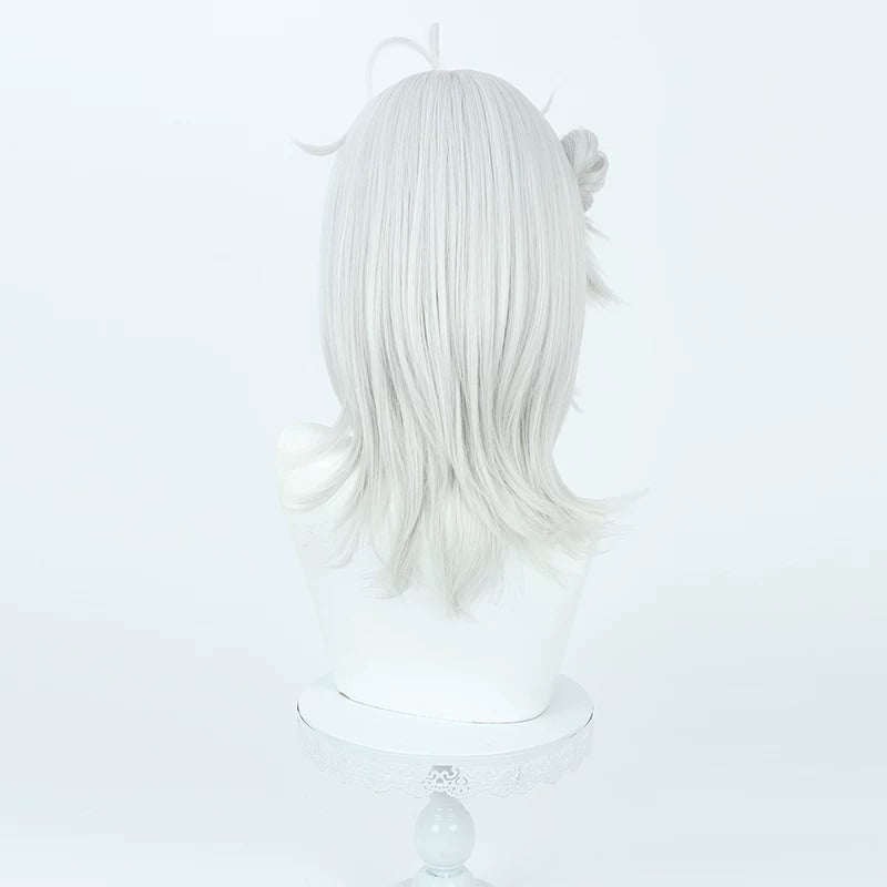 Cosplay Wigs Kuzuha Silver Integrated Wigs New Outfit NIJISANJI VTuber