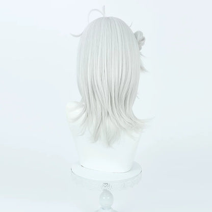 Cosplay Wigs Kuzuha Silver Integrated Wigs New Outfit NIJISANJI VTuber