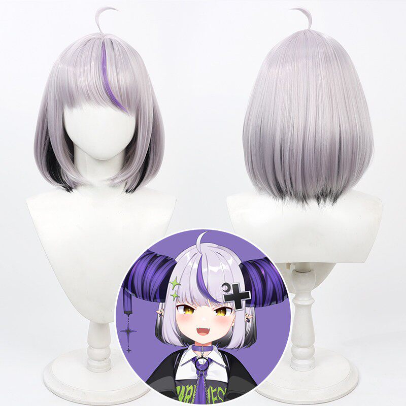 Cosplay Wigs La+ Darknesss Hololive HoloX 6th Gen VTuber