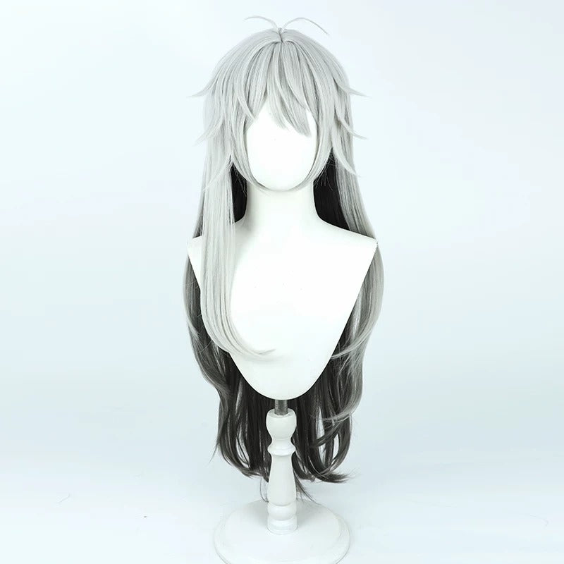 Cosplay Wigs Lappland Silver Grey Long Hair Arknights