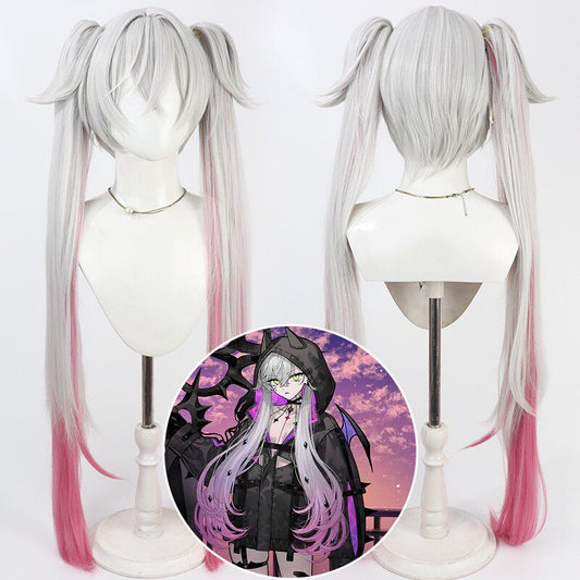 Cosplay Wigs Lilith Fate/Grand Order Gradient Split Ponytails Wigs