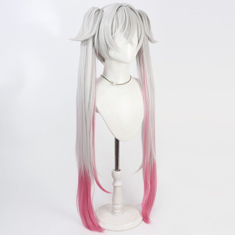 Cosplay Wigs Lilith Fate/Grand Order Gradient Split Ponytails Wigs