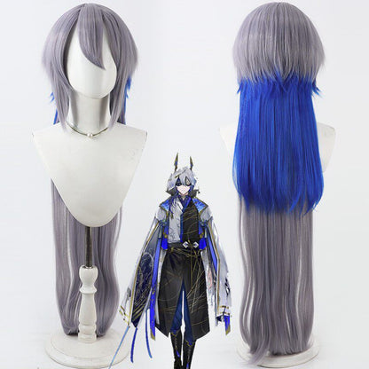 Cosplay Wigs Long Hair Koyanagi Rou NIJISANJI VTuber Gradient Wigs