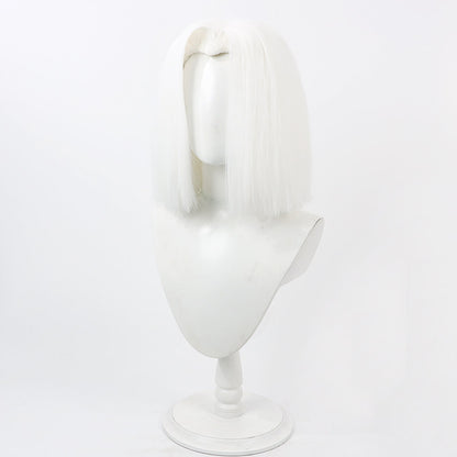 Cosplay Wigs Lute Hazbin Hotel White Wigs