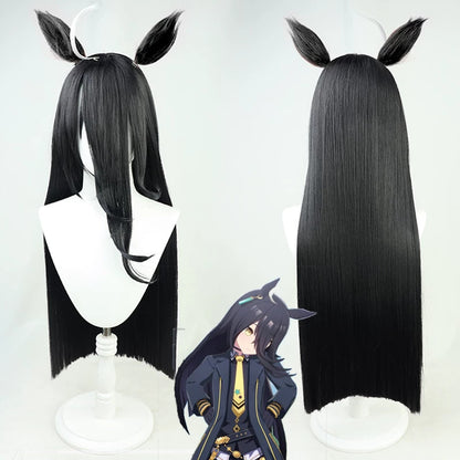 Cosplay Wigs Manhattan Cafe Pretty Derby Black Tail