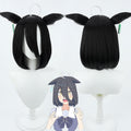 Cosplay Wigs Manhattan Cafe Short Anime Version Black Wigs Pretty Derby