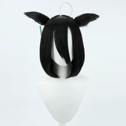Cosplay Wigs Manhattan Cafe Short Anime Version Black Wigs Pretty Derby