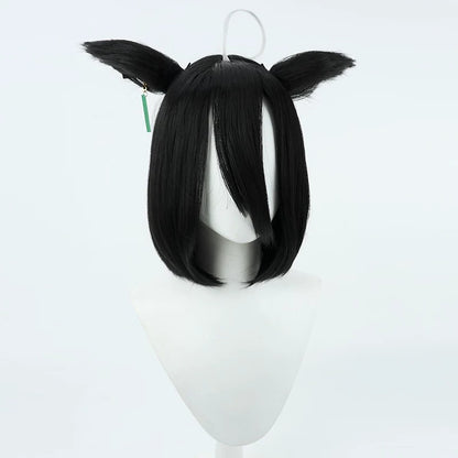 Cosplay Wigs Manhattan Cafe Short Anime Version Black Wigs Pretty Derby
