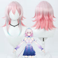 Cosplay Wigs March 7th New Skin Nascent Spring Honkai: Star Rail