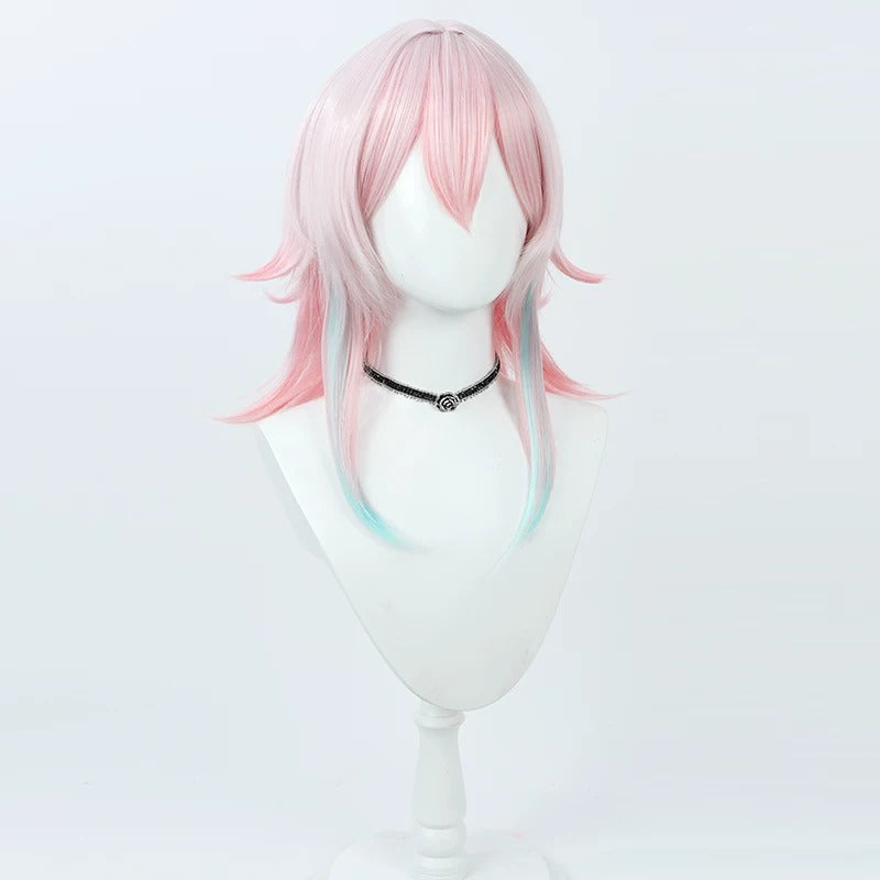Cosplay Wigs March 7th New Skin Nascent Spring Honkai: Star Rail