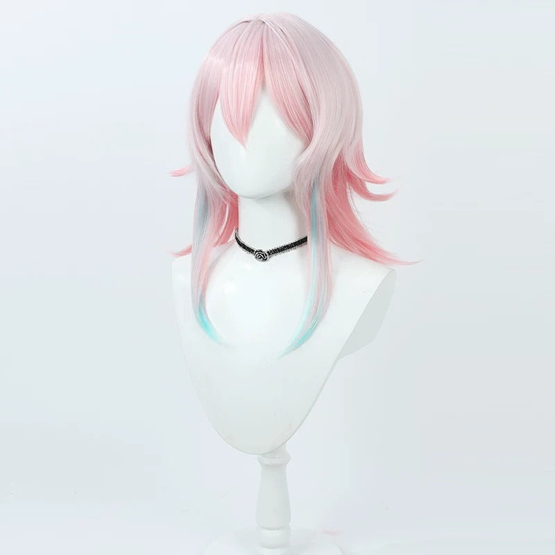 Cosplay Wigs March 7th New Skin Nascent Spring Honkai: Star Rail