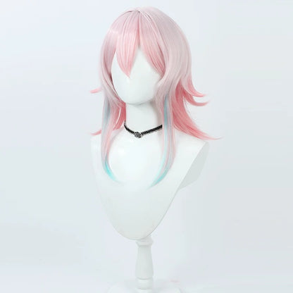 Cosplay Wigs March 7th New Skin Nascent Spring Honkai: Star Rail