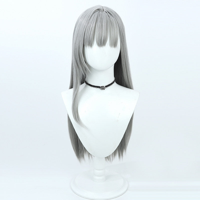 Cosplay Wigs Marian/Modernia Goddess of Victory: Nikke Grey Wigs