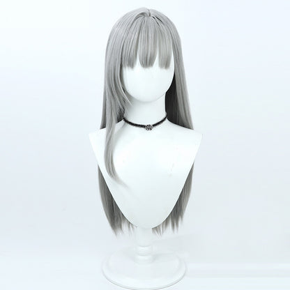 Cosplay Wigs Marian/Modernia Goddess of Victory: Nikke Grey Wigs