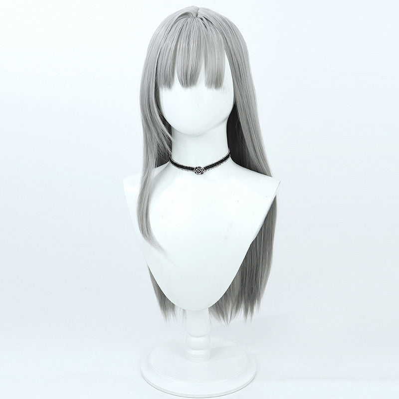 Cosplay Wigs Marian/Modernia Goddess of Victory: Nikke Grey Wigs