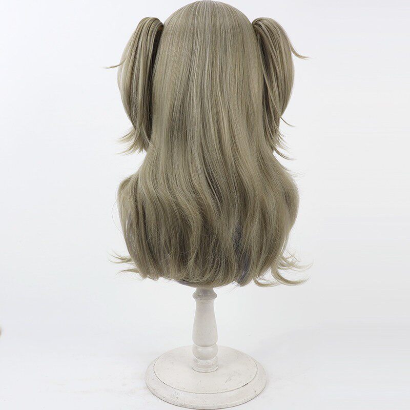 Cosplay Wigs Meimei Himari Indie VTuber Grey Brown Split Wigs