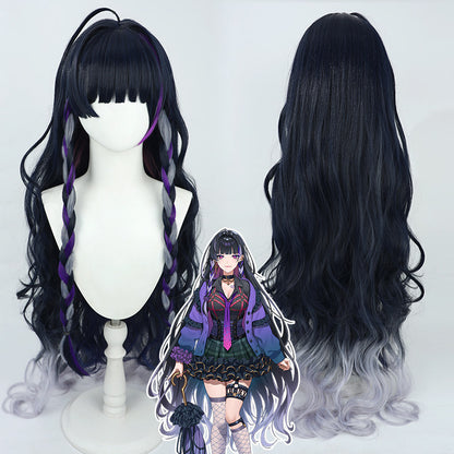 Cosplay Wigs Meloco Kyoran NIJISANJI VTuber Multi Highlight Wigs