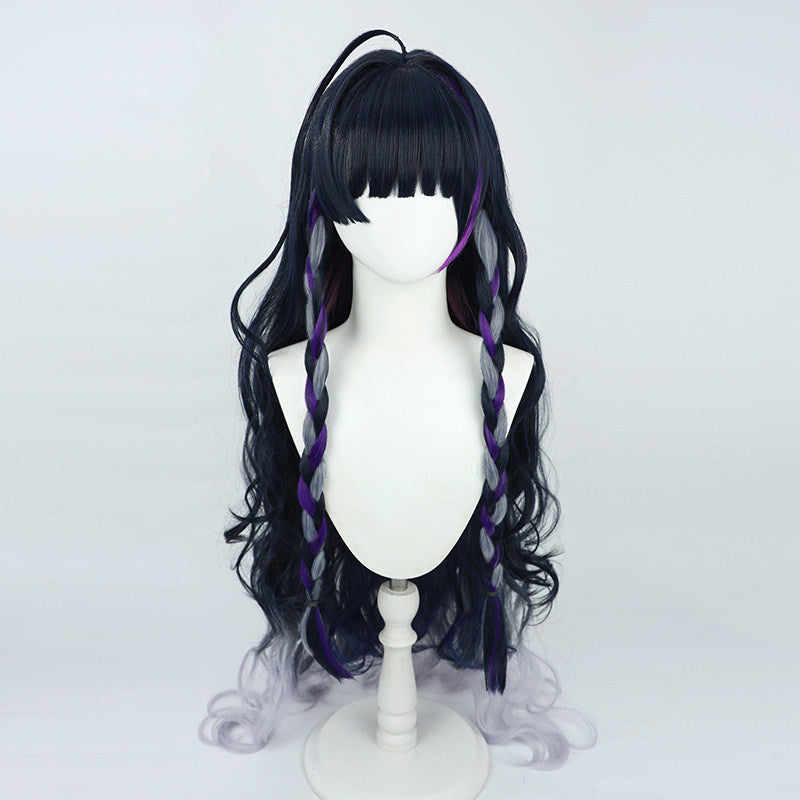 Cosplay Wigs Meloco Kyoran NIJISANJI VTuber Multi Highlight Wigs