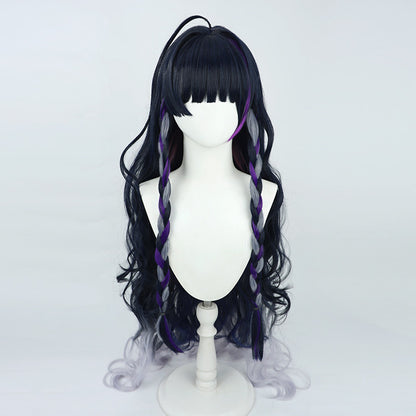 Cosplay Wigs Meloco Kyoran NIJISANJI VTuber Multi Highlight Wigs