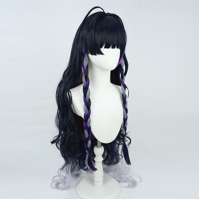 Cosplay Wigs Meloco Kyoran NIJISANJI VTuber Multi Highlight Wigs